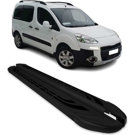 Marchepieds Latéraux pour Peugeot Partner Tepee 2008 à 2018, Marchepied latéral de Voiture en Aluminium, 2 Pcs (1/5)