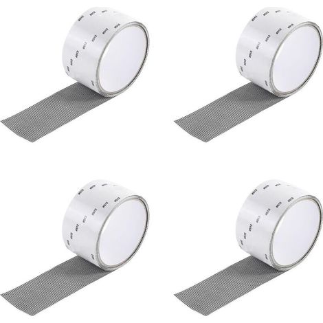 Nastro adesivo per zanzariere da 8 m, facile da tagliare, kit di riparazione per finestre, zanzariere e altro ancora. (1/4)