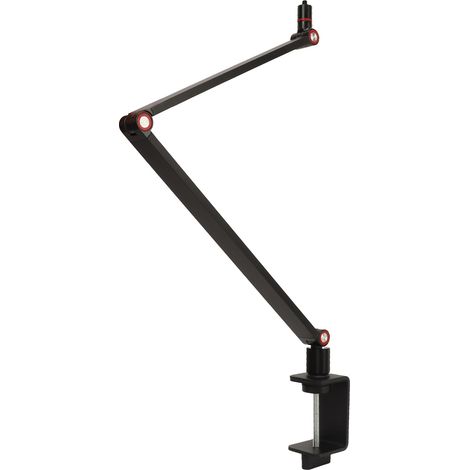 Support de projecteur de bureau en acier allié, vis de fixation 1/4 po, charge maximale 2 kg, pliable et rotatif, avec pince de serrage pour salon (1/5)