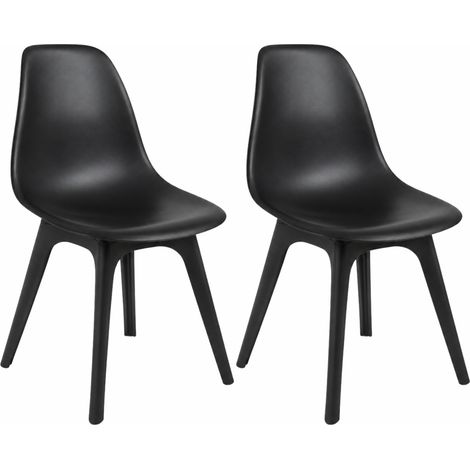 Pack de 2 Sillas de Comedor Nórdicas Aroa en Polipropileno para I (1/5)