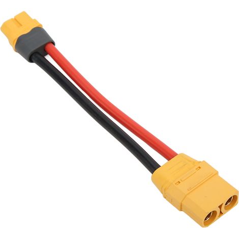 XT90-Buchse auf XT60H-Buchse-Steckeradapter mit 12AWG-Kabel für RC-LiPo-Akkus (1/5)