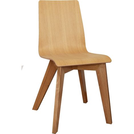 Mirka Wood sedia legno design elegante sala da pranzo salotto moderna cucina ristorante bar (1/5)