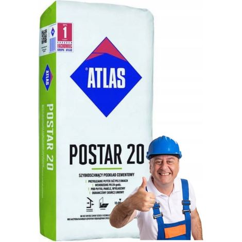 Atlas Postar 20 Schnelltrocknende Zementgrundierung 25 kg