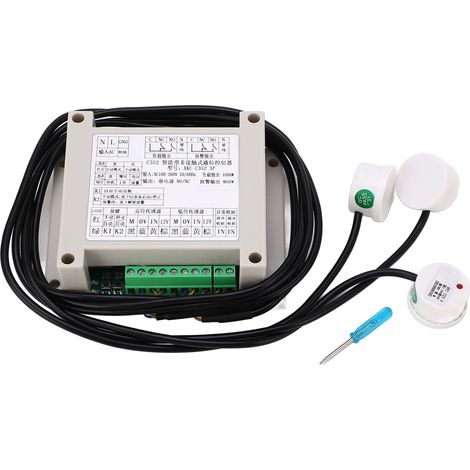 Régulateur de niveau d'eau automatique AC100-260V XKC C352 3P Capteur de liquide sans contact pour réservoir, détecteur de niveau non invasif (1/5)