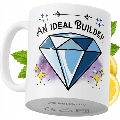 Lustige Kaffeetasse mit witzigem Textdesign für Bauarbeiter – ideal für Geburtstage, Namenstage und Feiertage. Hochwertige Tasse für besondere Anlässe im Büro oder Homeoffice. Farbe: Weiß, 330 ml.