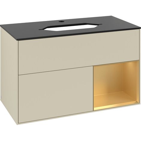 Villeroy & Boch F252HFHJ Meuble sous-lavabo Finion F25 (1/3)