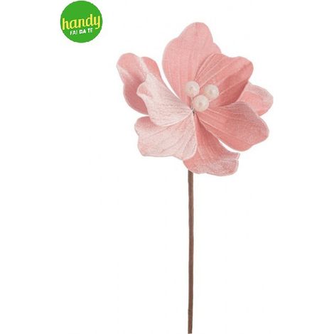 Pick Poinsettia Ertemios Bizzotto Rosa h 25 cm