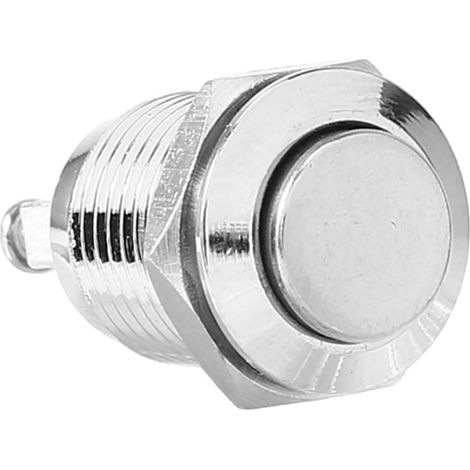 Bouton-poussoir momentané étanche en métal de 12 mm pour démarrage, interrupteur électrique (1/5)