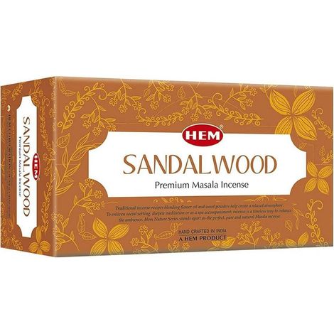 Räucherstäbchen Sandelholz Masala 12 Packung Sandalwood (1/5)
