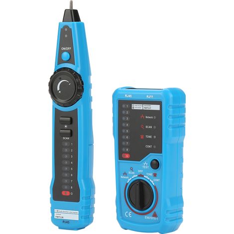 Détecteur de câbles réseau Ethernet LAN portable BSIDE FWT11 (RJ11/RJ45) (1/5)