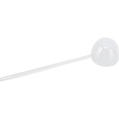 Cuillère de Mélange en Verre Résistante à la Chaleur, 100ML pour Café, Thé, Cuisine Maison et Restaurants, Transparente
