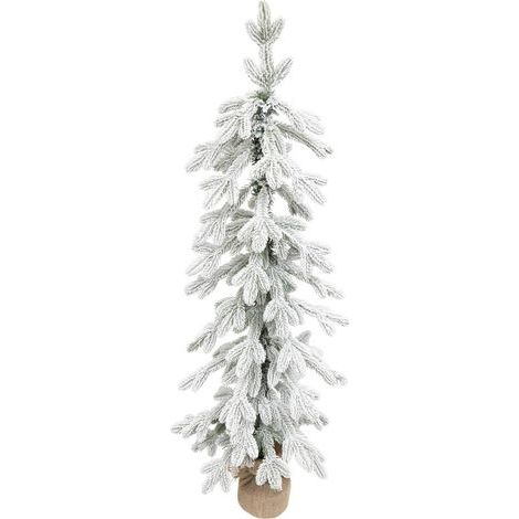 Déco de Noël Sapin de table artificiel Blanc H 90 cm - Feeric Christmas (1/3)