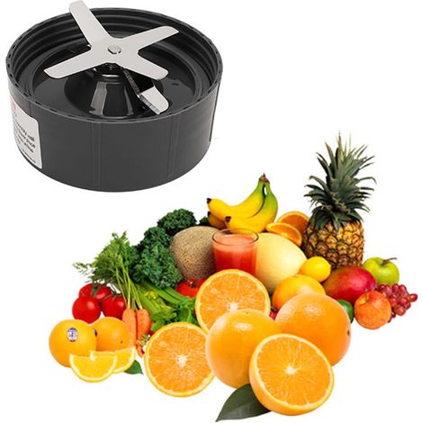 Ersatzteile für Nutri Entsafter, kompatibel mit dem Nutri 600W Modell, einschließlich Klingenhalter und Kreuzklingenstütze. (1/5)