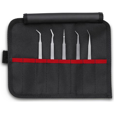 KNIPEX 92 00 03 Jeu de brucelles de précision SMD 5 outils 90 mm