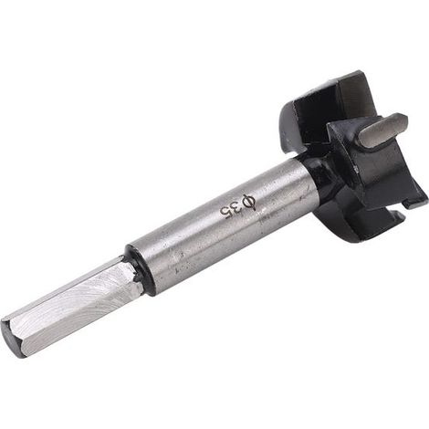 35-mm-Scharnierbohrer, prägnanter und effizienter 3-schneidiger Hartmetall-Forstnerbohrer für Möbel und Holz