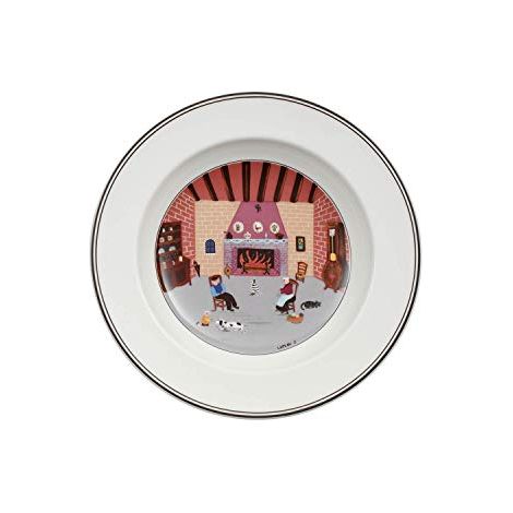 Villeroy & Boch Design Naif Piatto Fondo Camino, Porcellana, Bianco (1/3)