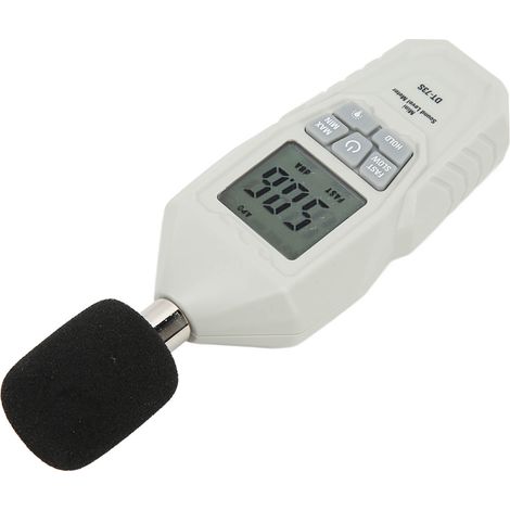 Sonomètre Mini LCD à affichage numérique, mesure du bruit, testeur de décibels environnementaux (1/5)