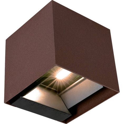 V-TAC VT-409CCT-C 23824-1 Lampada solare da parete per esterno con rilevatore di movimento LED (monocolore) 9 W Marrone (1/5)
