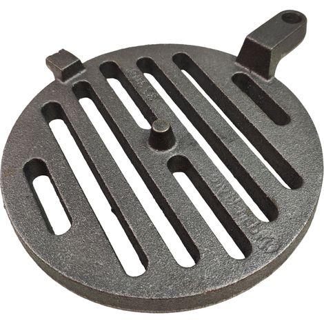 Grille à cendres pour poêles à cheminée Rona de Wamsler - fonte - dimensions d'encastrement parfaitement adaptées