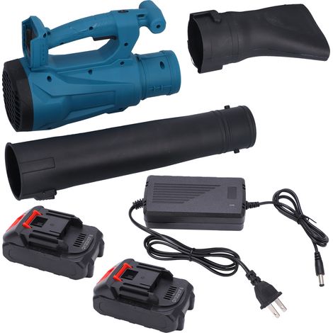 Souffleur électrique portatif multifonction, poignée antidérapante, outil de dépoussiérage, AC 80-240V, prise US, 10 batteries incluses (1/5)