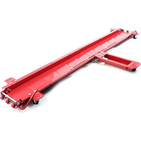 Carro con ruedas para motocicletas de hasta 250 kg, ayuda a la maniobra, placa de almacenamiento para motocicletas 160002569