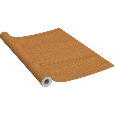 Pellicola autoadesiva per mobili Rovere chiaro 500x90 cm PVC DEC022136