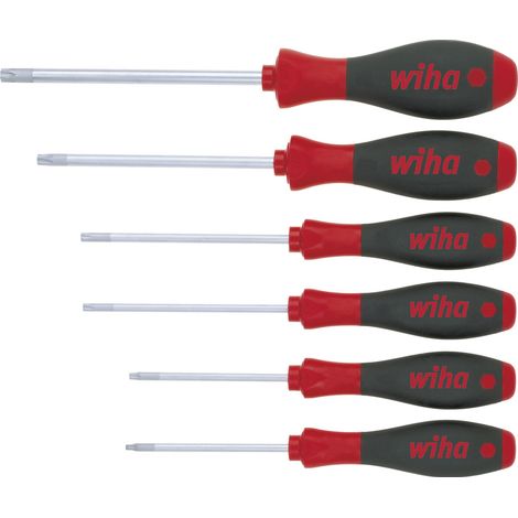 Wiha Juego de destornilladores SoftFinish® TORX®, de 6 unid. (07155)