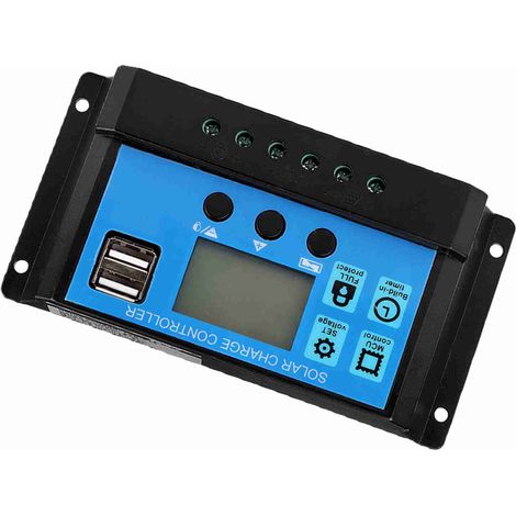 Régulateur de charge solaire PWM 50A 12V/24V automatique (1/5)