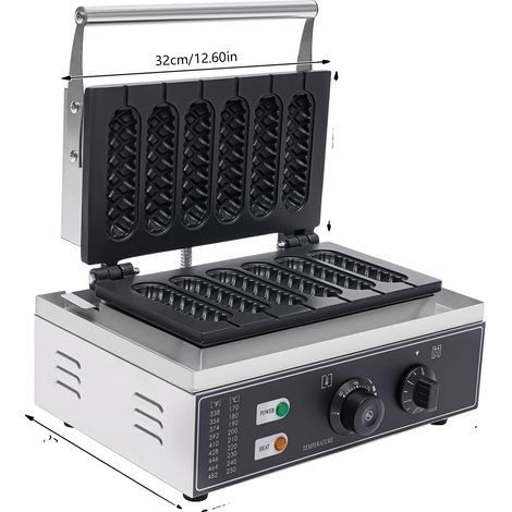 Machine à Hot Dog, Puissance 1500W, 6 Moules (1/2)