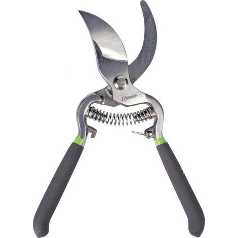 Sécateur 10 po - Lames Courbes Inox - Poignées Ergonomiques - Précision et Confort - D-Work