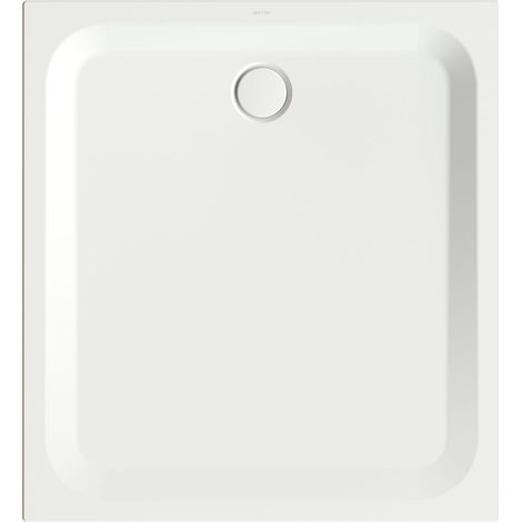 Plato de ducha rectangular BetteUltra con soporte mínimo de