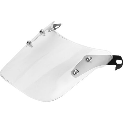 Moto cache phare pare-brise écran pare-vent protection anti-vent transparent (1/5)