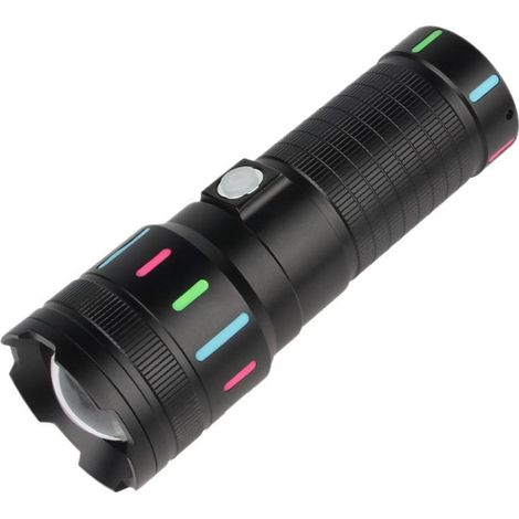 Leistungsstarke, wiederaufladbare taktische Taschenlampe  Lithiumbatterie, tragbare Taschenlampe für Outdoor-Aktivitäten, Arbeit, Jagd und Angeln.