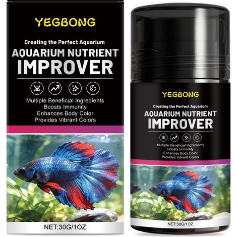 Produit d'entretien pour aquarium, adapté à divers poissons d'aquaculture, d'élevage et d'ornement, solution d'entretien quotidien pratique - 30 g (1/5)