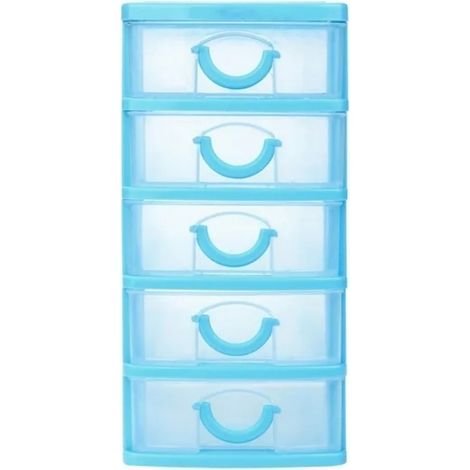 chariot de rangement à roulettes pour fournitures scolaires, organisateur de rangement pour matériel d'art, organiseur à tiroirs (1/5)