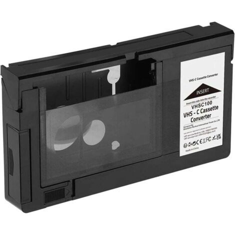 BARKBUSTERS Adaptateur Cassette VHSC2310 pour CaméScopes -C SVHS Motorisé Pas 8mm/MiniDV/Hi8 (1/4)