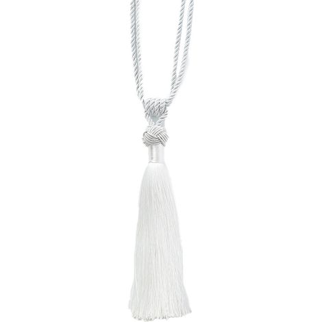 4 Pièces Embrasse pour Rideaux,Boucle à Tricot Rideau Corde Style Bohème, pour Chambres à Coucher, Salons et Bureaux-602cm (1/5)