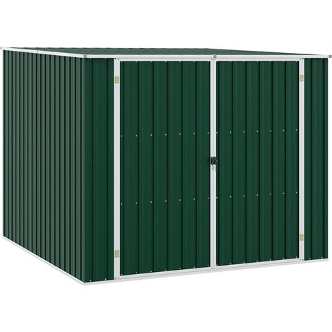Maison Exclusive - Capanno da Giardino Verde 195x198x159 cm in Acciaio Zincato
