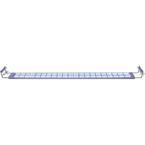 vidaXL Lámpara LED para acuario aluminio IP67 120-130 cm (1/2)