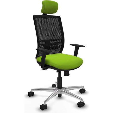 Silla piqueras y crespo Yunquera negro ruedas nylon (1/2)