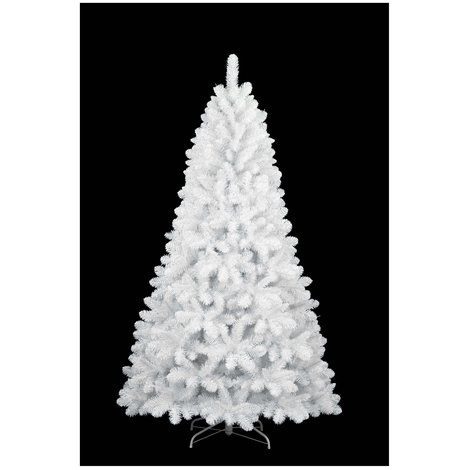 Amicasa Albero di Natale Sappada Bianco D. 1,14 x h. 2,1 m