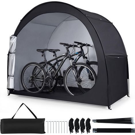 COSTWAY Tenda Per Bicicletta Custodie Per Bici Coperture Capannoni Per Biciclette Box Garage Moto Per Esterno Copri Bici Resistente Agli Strappi Impermeabile (1/5)
