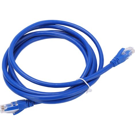 Câble Ethernet RJ45 Cat6 sans blindage, paire torsadée en cuivre pur, cordon réseau Internet (1/5)