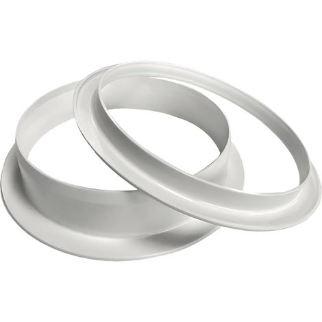 Pair of support rings for Desjoyaux filter bag, internal models DJ-001-ABS and external models DJ-002-ABS, made of robust ABS plastic. (1/5)