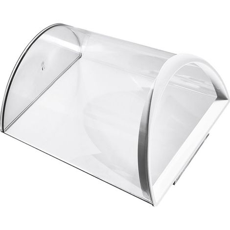 Poubelle suspendue transparente de grand calibre, poubelle de cuisine murale peu encombrante pour comptoir sous évier (1/5)