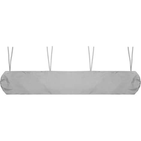 Housse de protection pour store rétractable extérieur et auvent de terrasse, imperméable, pour stockage hivernal (3,5 m, Gris) (1/5)