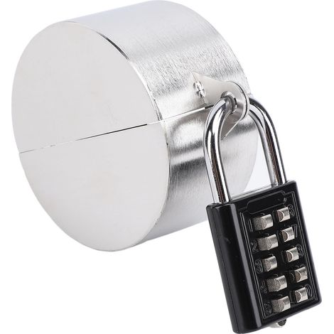 Verrou de robinet extérieur en acier inoxydable, anti-vol d'eau, avec serrure à combinaison pour jardin et maison. (1/5)