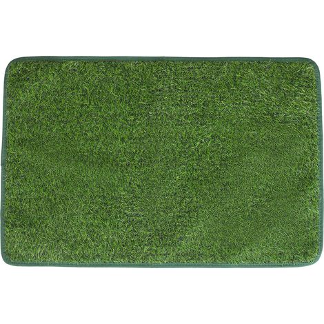 Tapis d'apprentissage de la propreté pour animaux de compagnie, gazon artificiel réaliste 45 x 70 cm, pour chiots et chiens, utilisable en intérieur et en extérieur.
