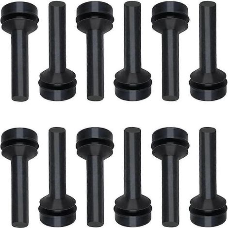 12 lot WB02X24790 grille caoutchouc Feet pour GE cuisinière gaz supérieur cuisinière grille Foot tampon grille Bumpers (1/5)
