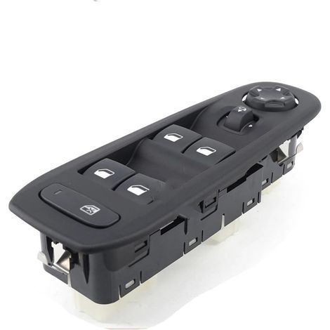Commutateur lève-vitre avant gauche Peugeot 308 408 – Bouton ABS résistant à l'usure – Norme de qualité stricte – Numéro de pièce 98104592ZD (1/5)